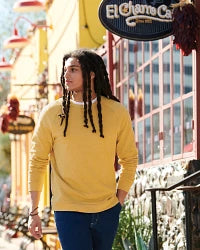 District® Perfect Tri® Fleece Crewneck Sweatshirt LEFT CHEST IMPRINT (Add'l Colors Available)