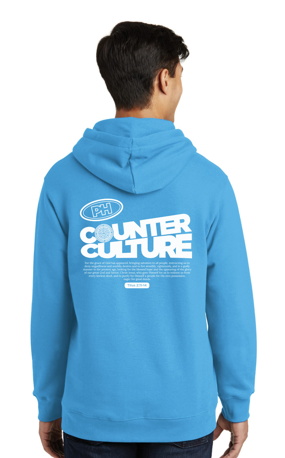 Port & Company® Fan Favorite™ Fleece Pullover Hooded Sweatshirt - Sapphire