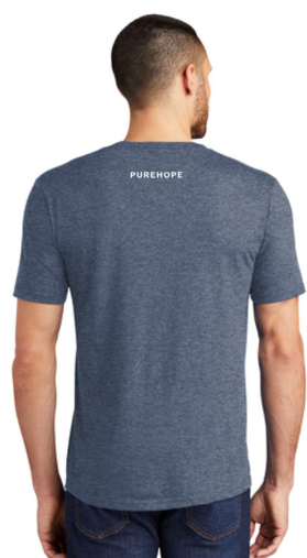 District Uni-sex Perfect Tri-Tee PH - Navy Frost