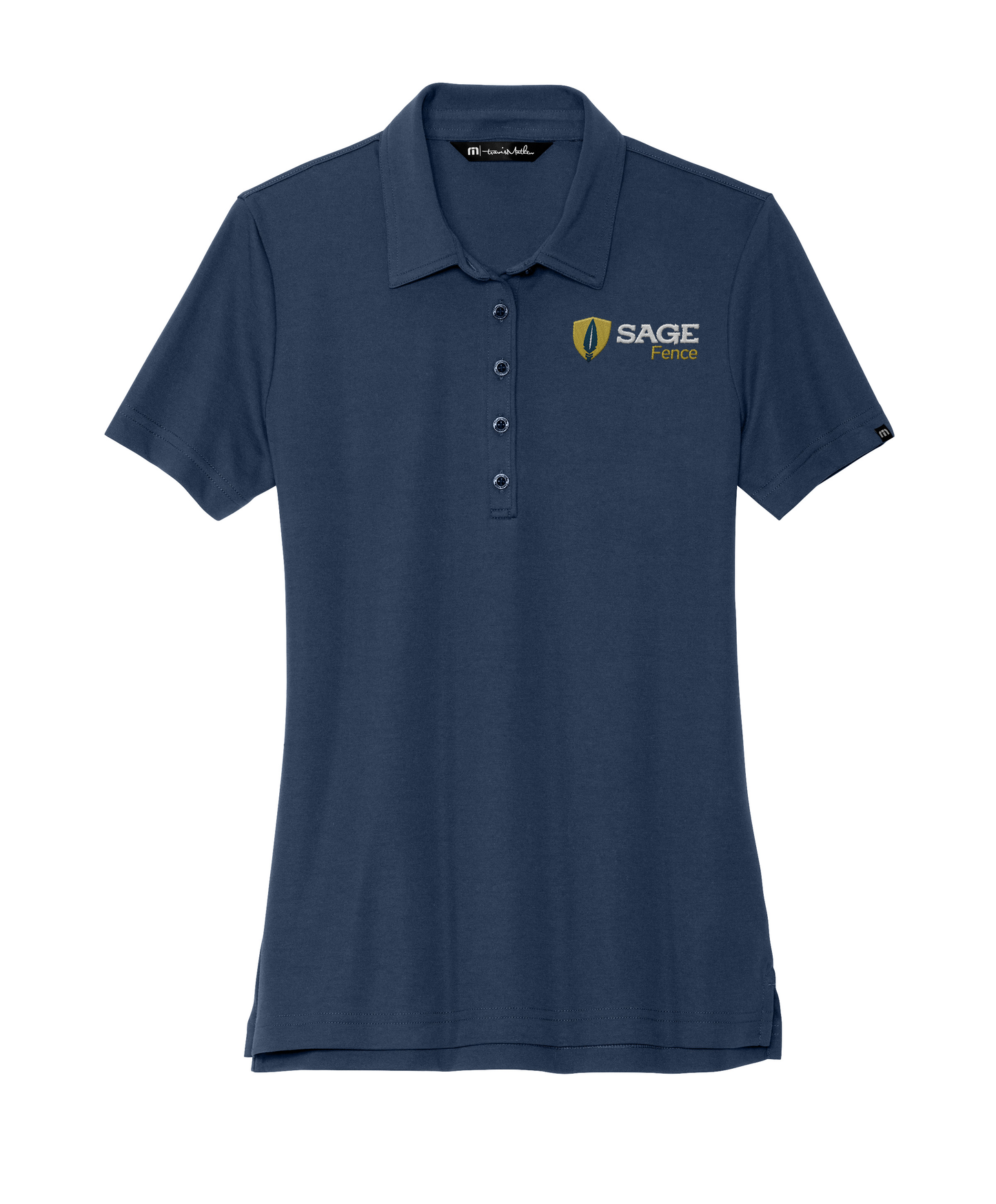 TravisMathew Women's Oceanside Solid Polo- Please Choose your Preferred Logo Below ⬇️