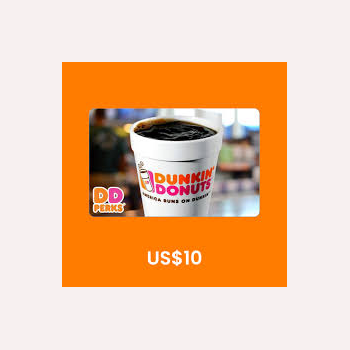 $10 Dunkin Gift e-card - Lavish