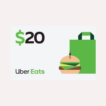 $20 Uber Eats Gift e-card - Lavish