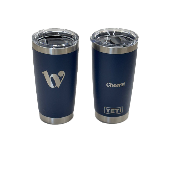 20 oz Yeti Rambler - Navy Blue