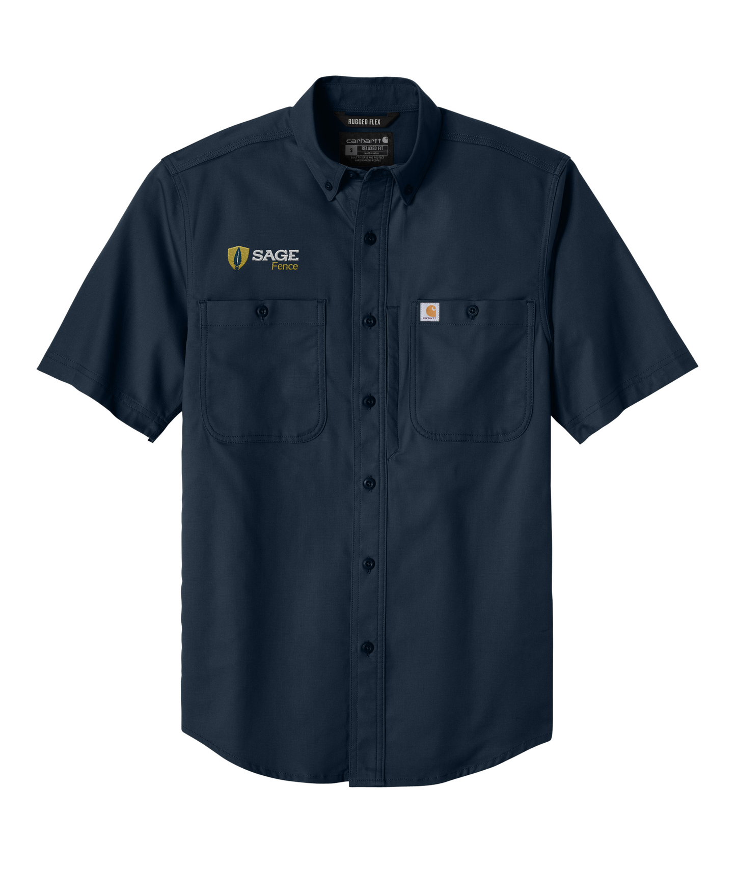 Carhartt® Rugged Professional™ Series Short Sleeve Shirt - Please Choose your Preferred Logo Below ⬇️