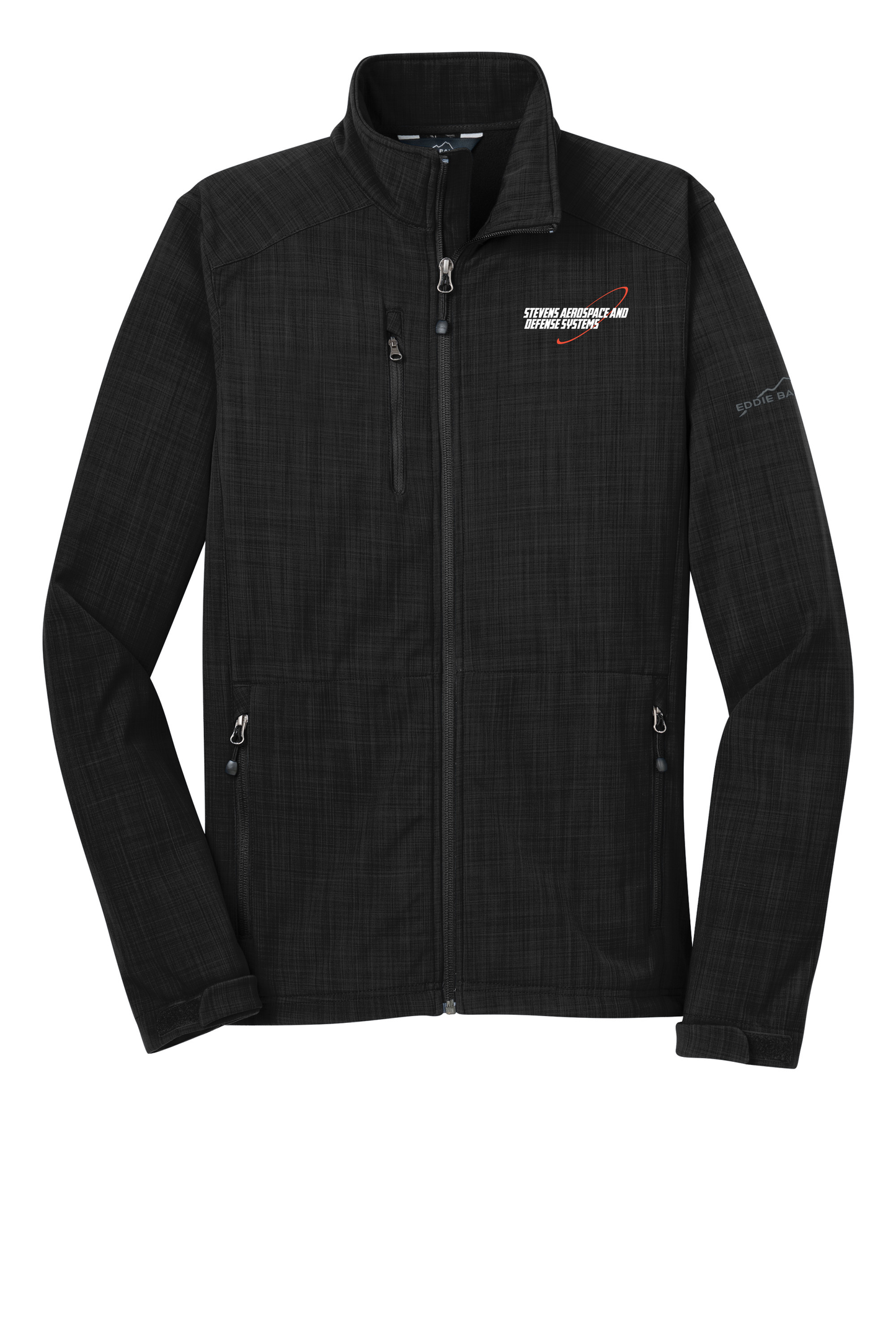 Eddie Bauer®  Shaded Crosshatch Soft Shell Jacket - Includes Embroidery - Add'l Color Available