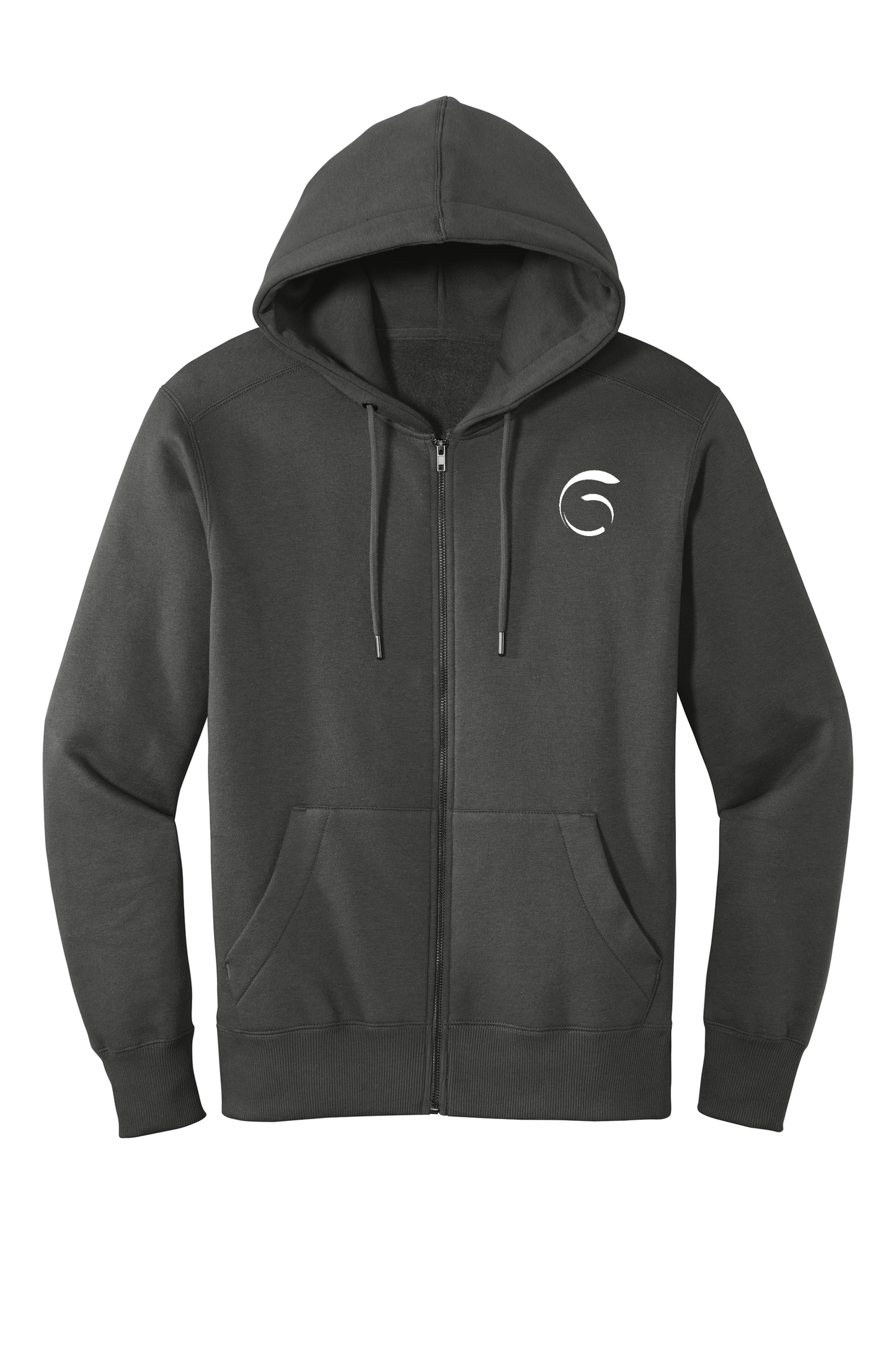 District® Perfect Weight® Fleece Full-Zip Hoodie (Add'l Color Options)