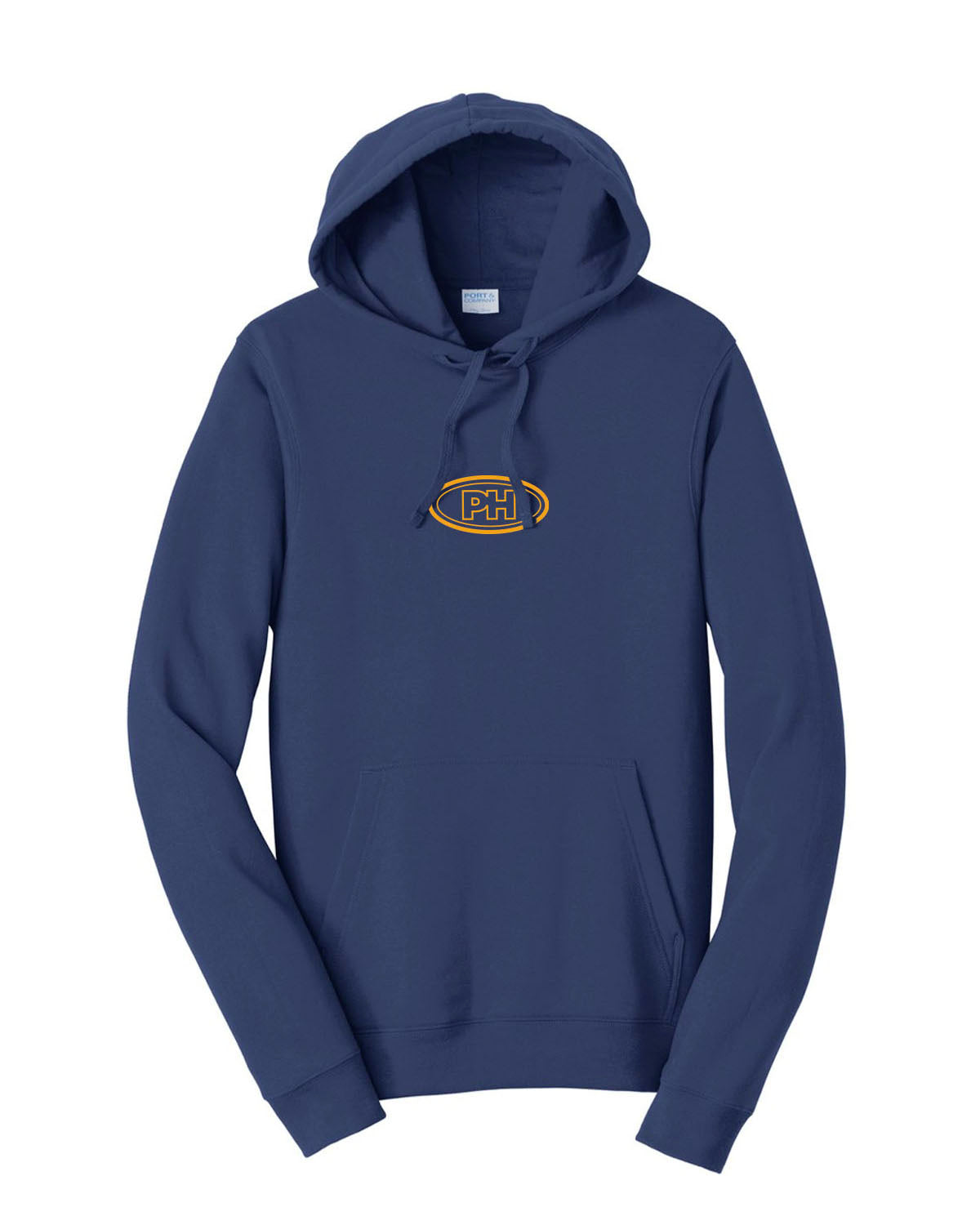 Port & Company® Fan Favorite™ Fleece Pullover Hooded Sweatshirt - Team Navy