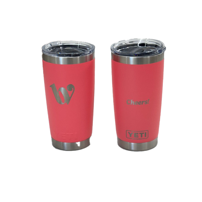 20 oz YETI Rambler - Tropical Pink