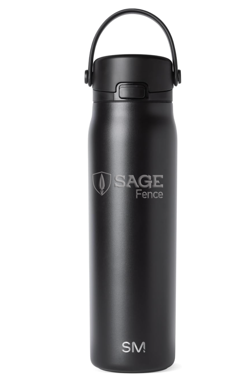 Simple Modern Mesa Sport Water Bottle with Covered Chug Lid | Midnight Black.  Please Choose your Preferred Logo Below ⬇️ Regular price