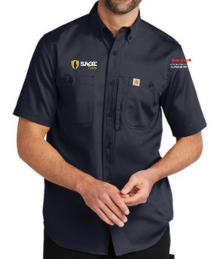 Carhartt® Rugged Professional™ Series Short Sleeve Shirt - Sage Fence