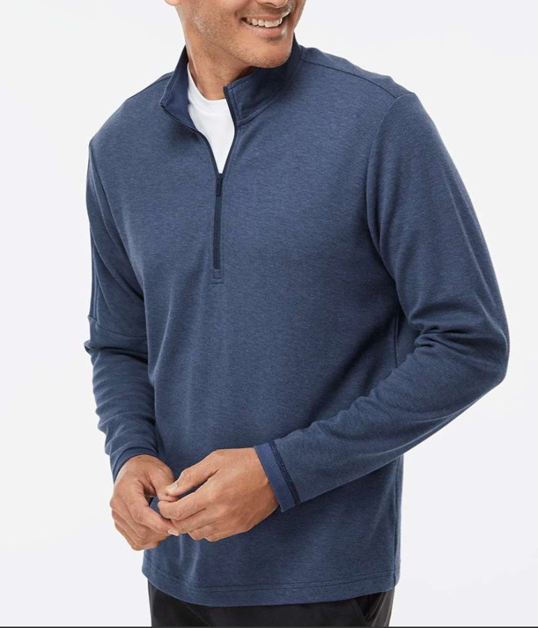 Adidas - 3-Stripes Quarter-Zip Sweater - Includes One Location Embroidery