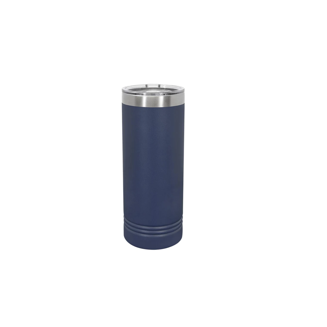 22 oz Skinny Coated Stainless Steel Tumbler - Includes One Location Laser Engraving