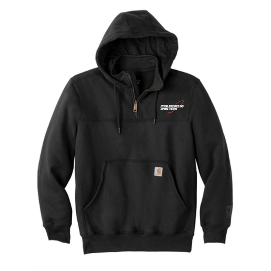 Carhartt ® Rain Defender ® Paxton Heavyweight Hooded Zip Mock Sweatshirt - Embroidery Included
