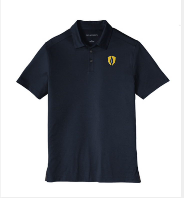 Port Authority ® City Stretch Polo - Sage Shield - Navy - Large