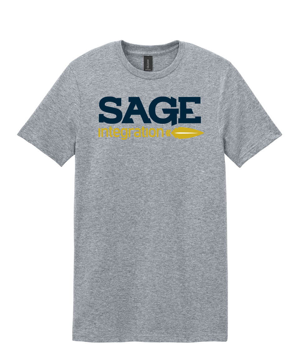 Sage District Perfect Tri Tee - Grey - Medium