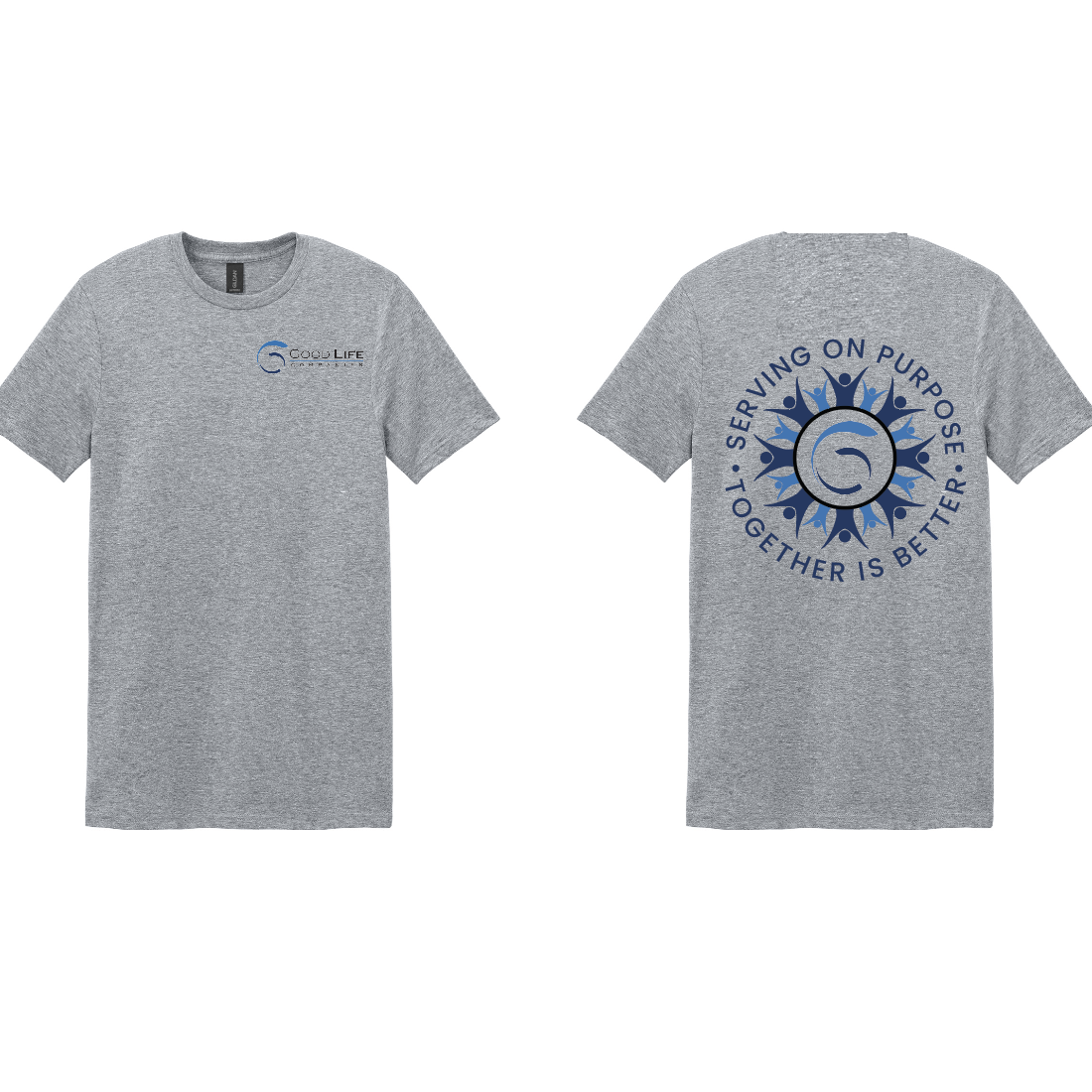 GoodLife Serve Day T-Shirt - Sport Grey